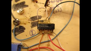 Frequency divider by 10 or more (schem. & demo with the 7490 TTL Chip + link to analog freq. meter)
