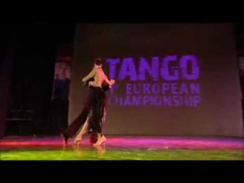 Christina Sarioglou & Rojer Zalazar European tango championship 2010