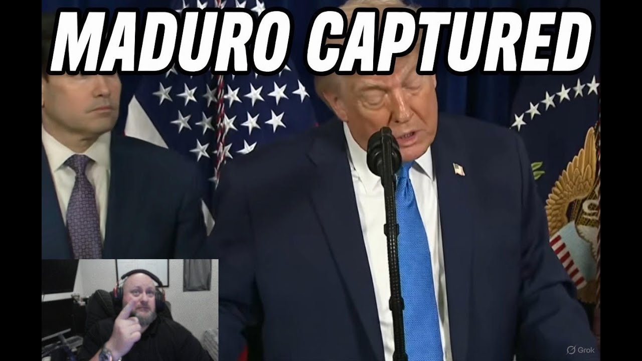 Maduro Captured by Delta Force! My Reaction to the Raid & Brooklyn Jail Transfer (Jan 2026)