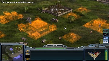Command & Conquer: Generals Zero Hour - USA Laser General vs. GLA Stealth General Tactics