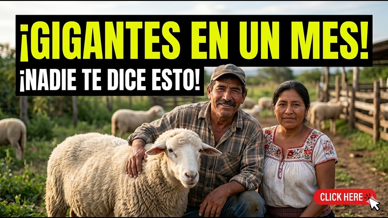 Cómo criar borregos gigantes, el secreto de los ganaderos usan en junio que nadie quiere revelar_