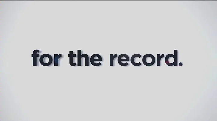 For The Record part 1: March 28, 2021