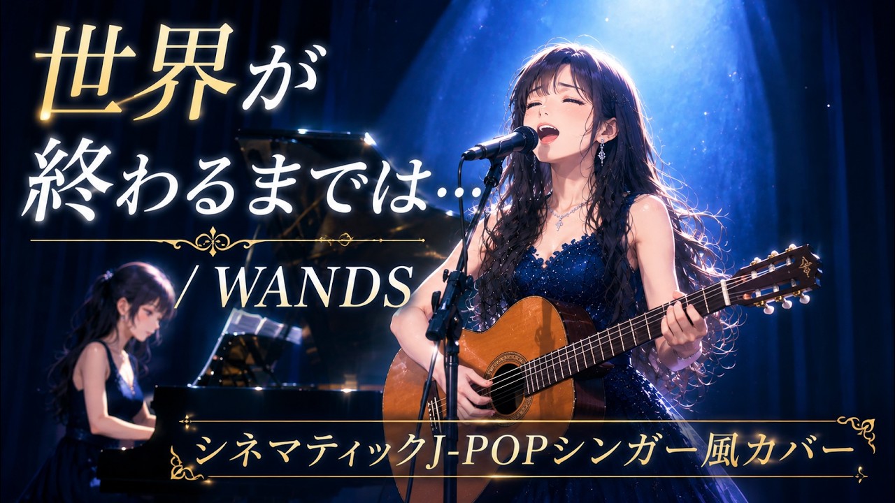 sunoAI】世界が終わるまでは…/WANDS（シネマティックJ-POPシンガー風
