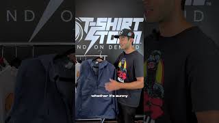 Ep. 1: Water Resistant Windbreaker  #clothingbrand #printondemand #screenprinting