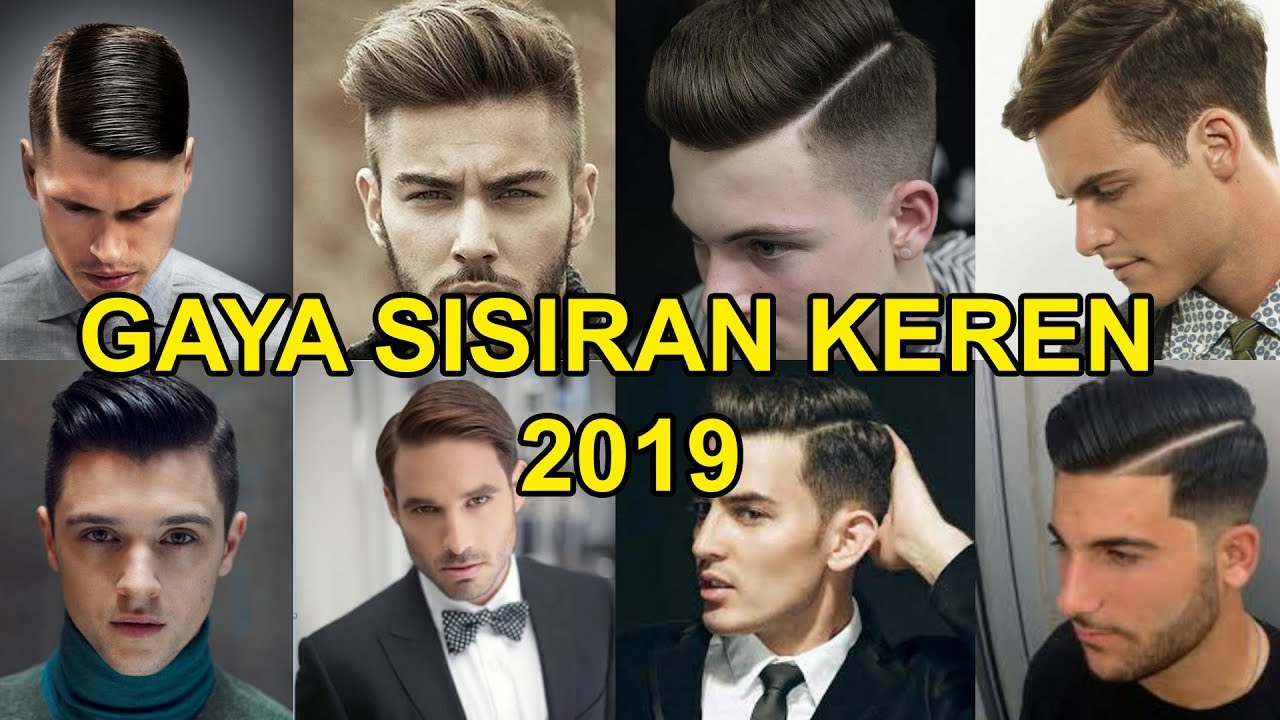  GAYA  SISIRAN RAMBUT  KEREN  COWOK COWOK INDONESIA  2021 YouTube