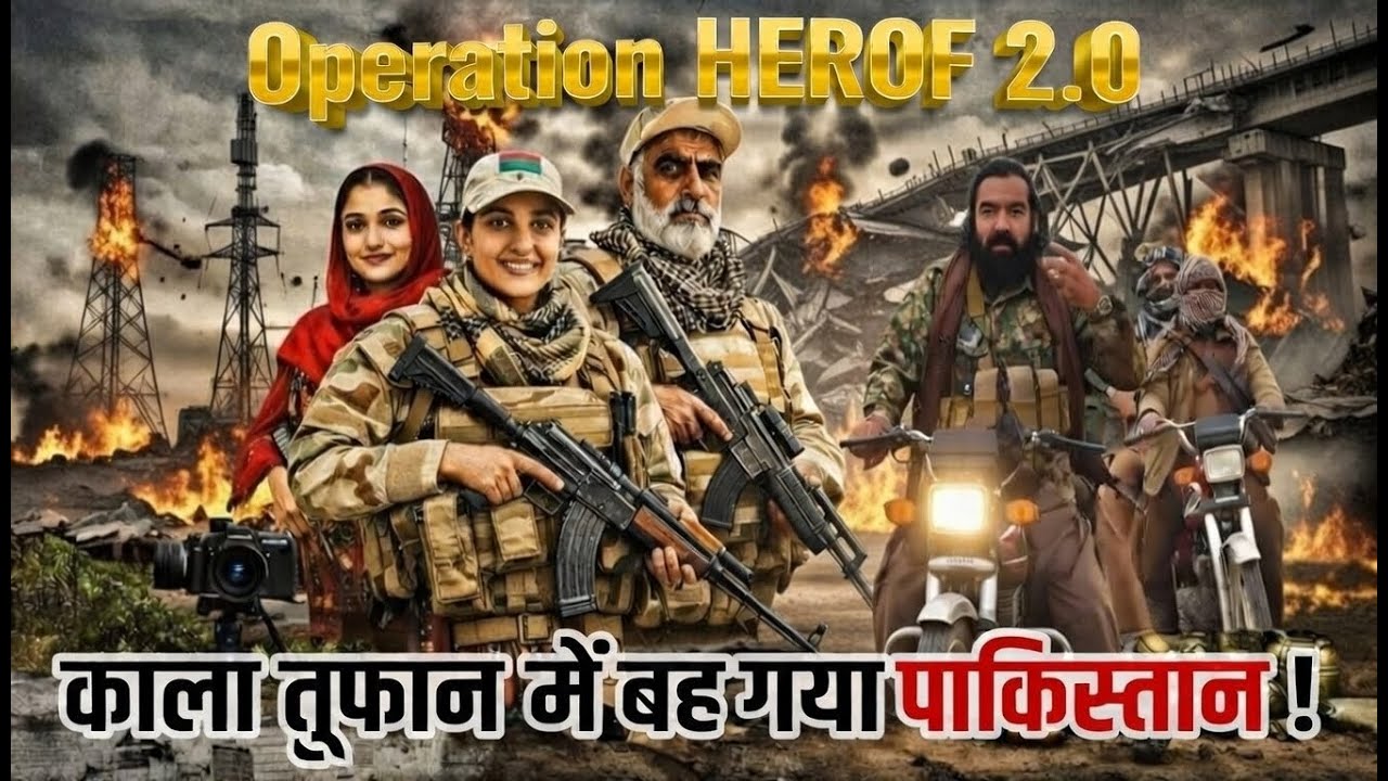 बलूचिस्तान के 40 दिन और 'फिदायीन' जंग का नया चेहरा | Operation Herof 2.0