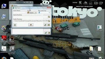 How to use HLDJ and GoldWave