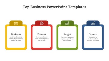 Creating  a 4-Step Infographic in PowerPoint  #slideegg