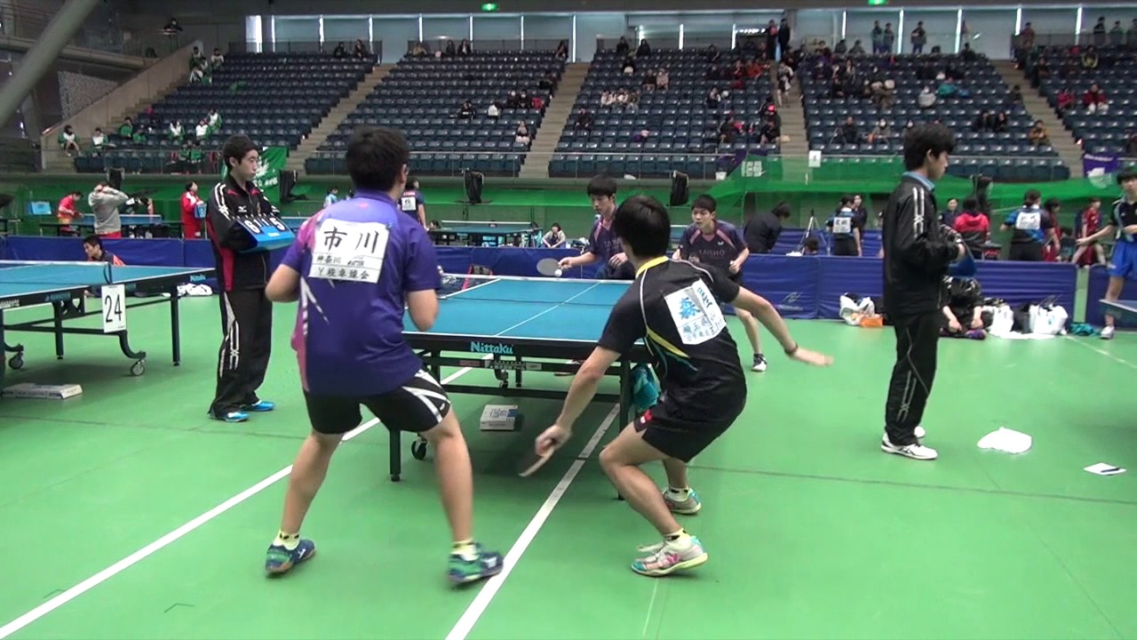 卓球 神奈川オープン！森屋ツバサ・ベストプレー集！日本式ペン・ラストサムライ！part２