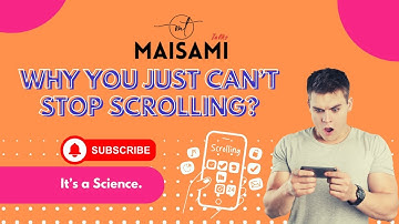 Why You Can’t Stop Scrolling! 📱 (Mind-Blowing Psychology) | MaisamiTalks