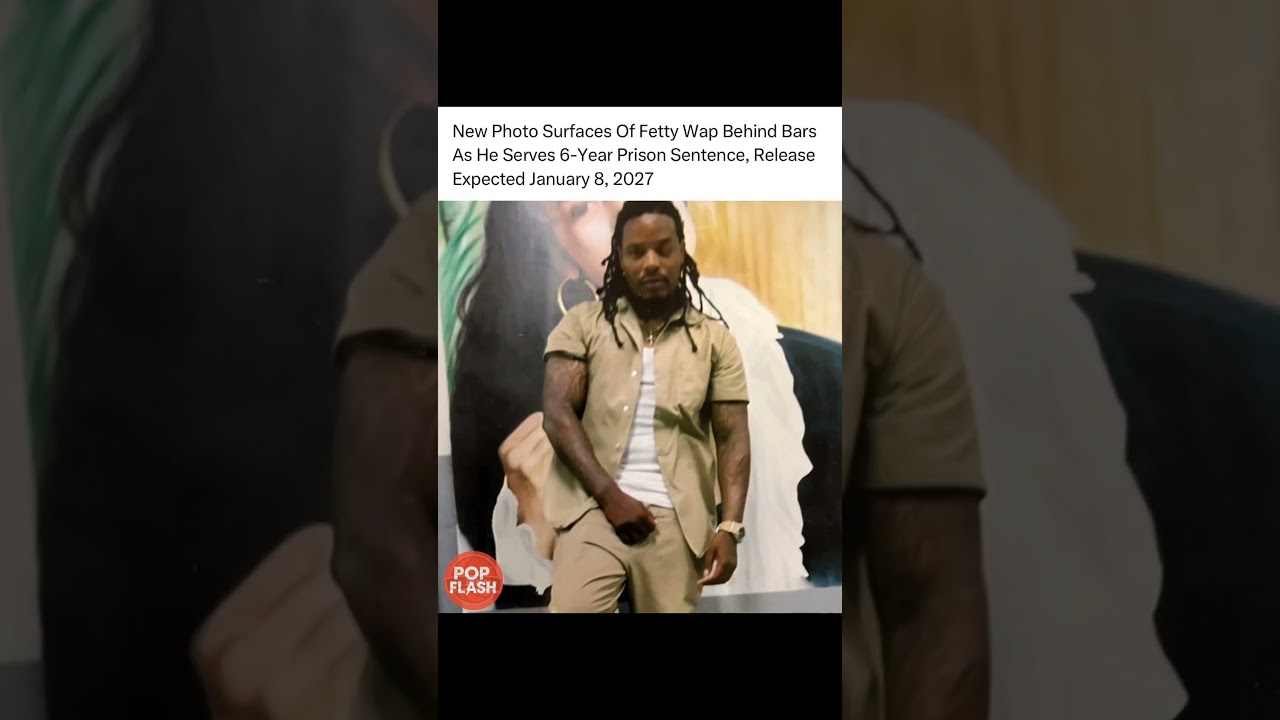 Fetty Wap’s new Prison Photo just Leaked! Fans shocked as he serves 6 years! 