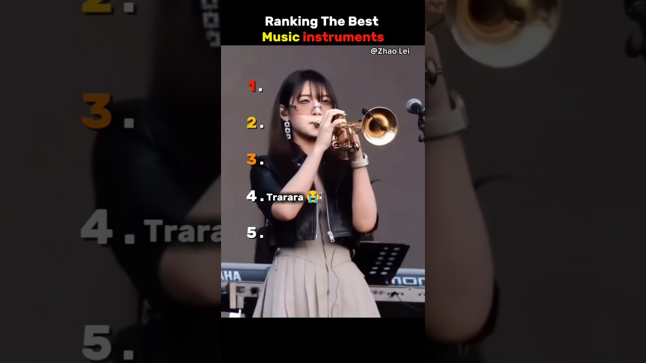 Ranking The Best Music instruments