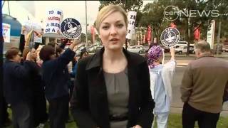 Blacktown hospital rally