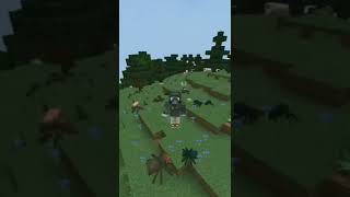 What do mobs see in minecraft? #shorts