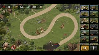 WWII Defense: RTS Army TD Game (mobile) Level 31 (Easy) screenshot 3