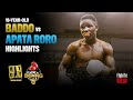 Full highlights  raheem badoo animashaun vs samuel apata roro moses  gotv boxing night 31