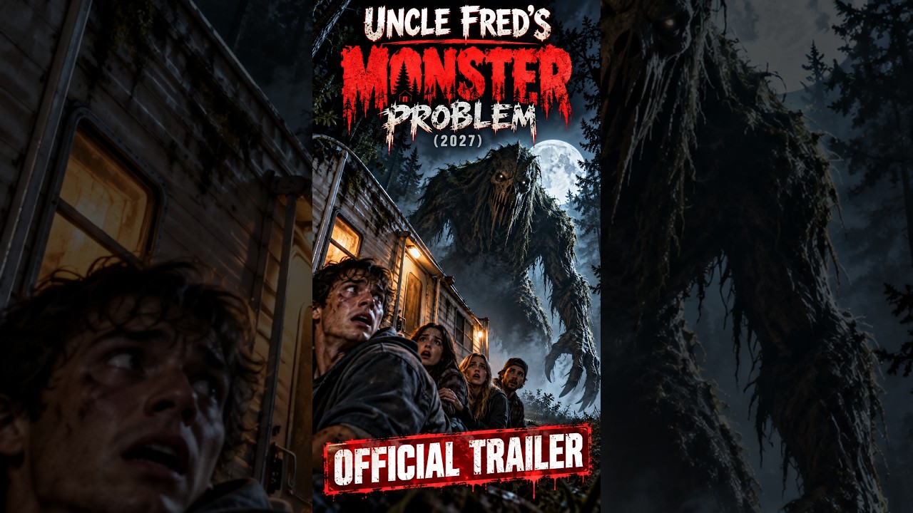 UNCLE FRED'S MONSTER PROBLEM (2027) Official Trailer | Terrifying Creature Horror! poster