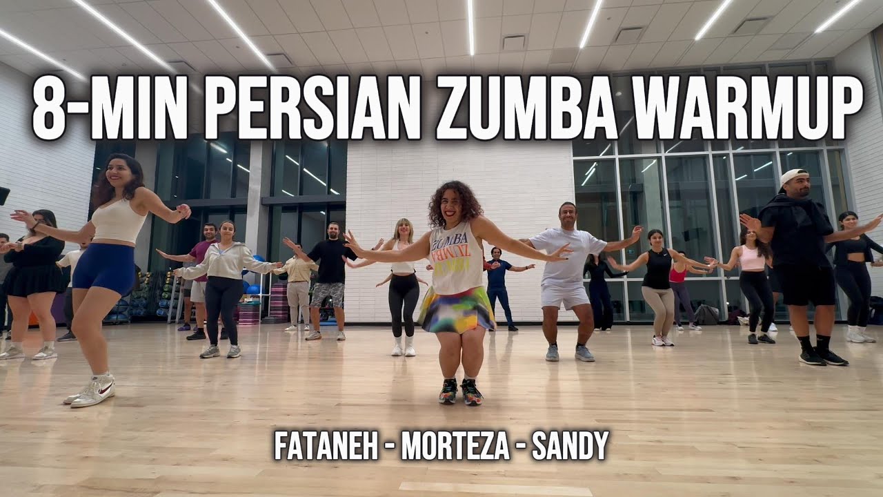 8-MINUTE PERSIAN ZUMBA WARMUP | Bandari | Beginner-Friendly