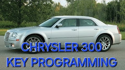 Watch how fast Chrysler 300 Key Programming is 2005 2006 2007 2008 2009 2010