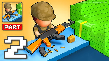 Ammo Tycoon - Gameplay Walkthrough Part 2 - Bullet Factory Empire Idle Gun Maker (iOS, Android)