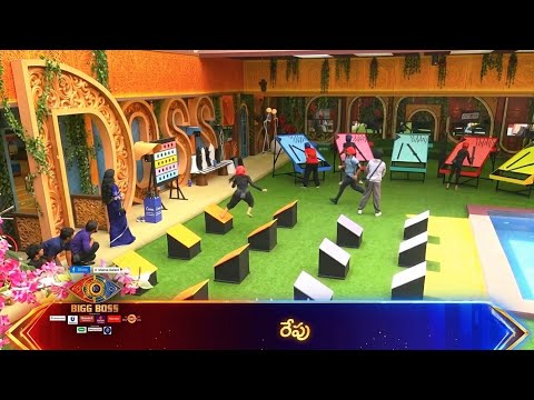 Bigg Boss Telugu 10 Tomorrow Promo 🔥 | Day 32 | STEP IT, SCROLL IT, ROLL IT TASK!🔥🔥