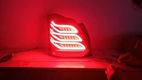 New swift led tail lights Benz style matrix edition