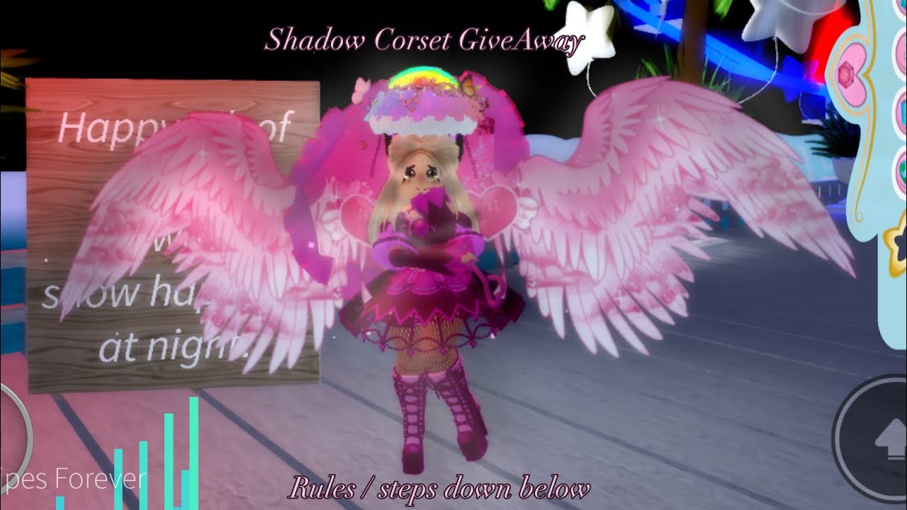 Shadow Corset Giveaway! (Royale High) -Read Description- [Closed] - YouTube