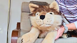 Wild Republic Jumbo Wolf Plush Review A Giant Huggable Friend