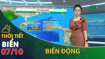 Thời tiết biển ngày 07/10/2023:Bắc Biển Đông có gió mạnh biển động | VTC14