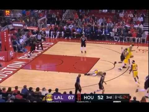 Lonzo Ball NASTY Ankle Injury vs Rockets