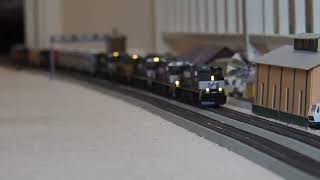 Norfolk Southern freight with five units