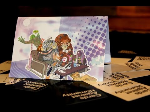 Video: Cards Against Humanity Får Officiell Utökning Av Mass Effect