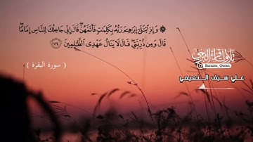 القارئ: علي النعيمي - ما تيسر من سورة البقرة.