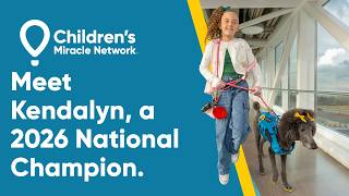 Meet Kendalyn, a 2026 National Champion from Intermountain Primary Children’s Hospital!