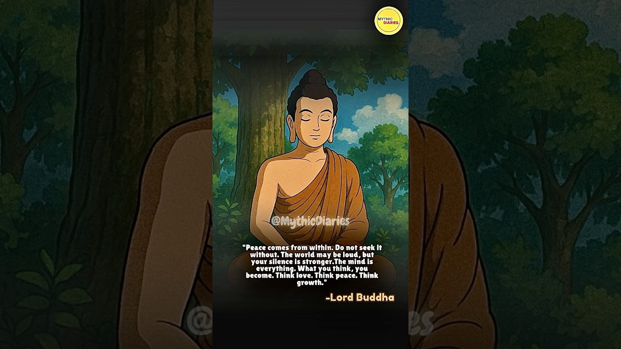 "The Secret to True Peace | Buddha's Wisdom"✨🕉️ 