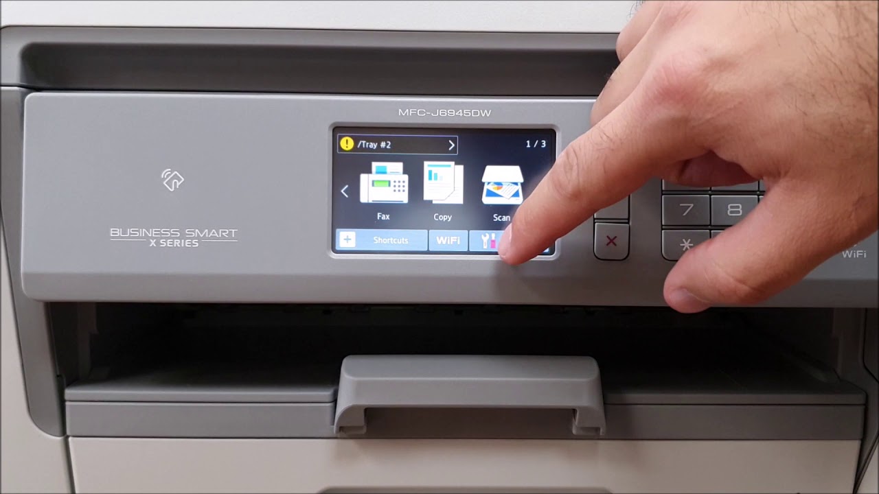 How Factory Reset Network Settings Printers - YouTube