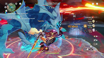 Trail of Behemoth Day 3 Platinum 31s C2 Mavuika vs Hydro Tulpa [Genshin Impact]