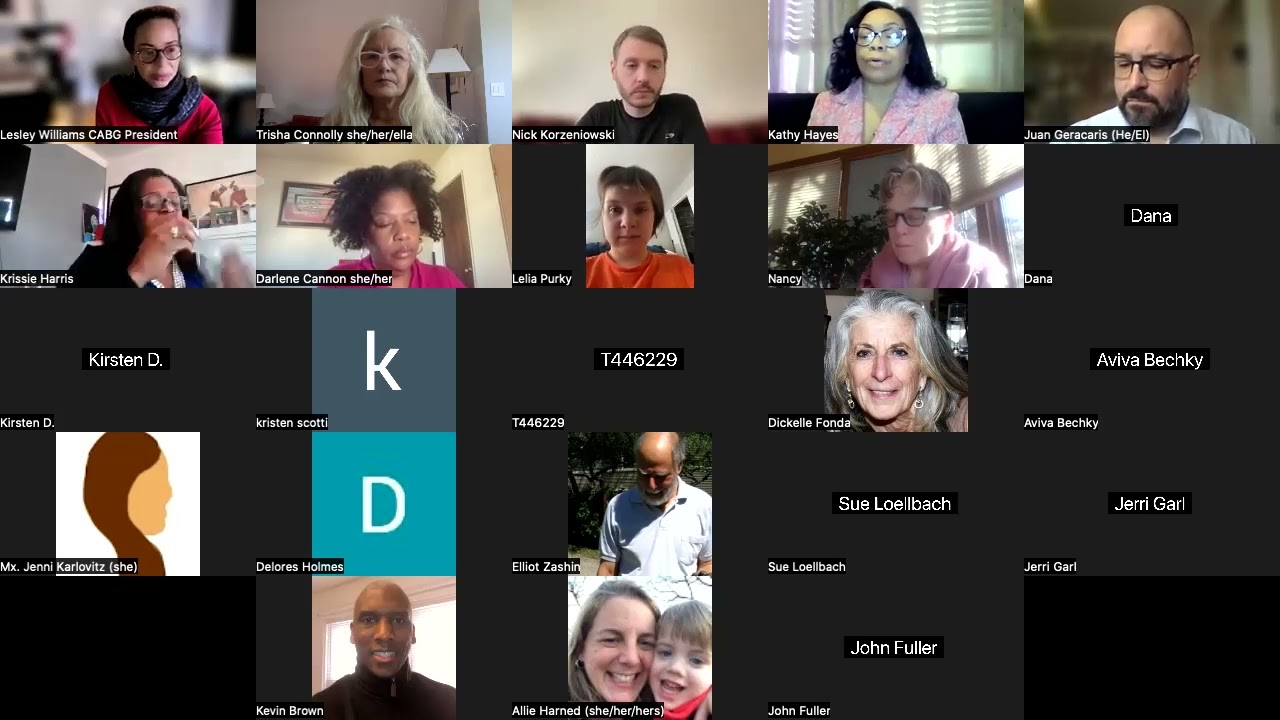 CABG  2nd and 9th Ward Candidates Forum