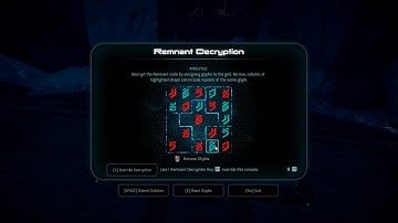 Mass Effect Andromeda Voeld eastern Monolith Decryption Puzzle Restoring a World