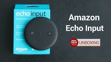 Amazon Echo Input Unboxing and Setup