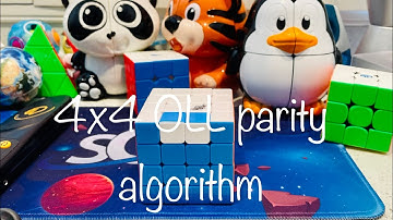 Easy 4x4 OLL Parity Algorithm