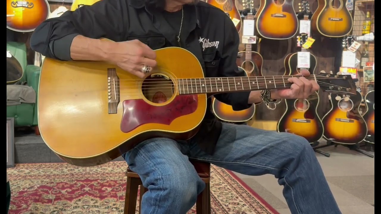 試奏動画】Gibson Custom Shop Murphy Lab Hata Motohiro J-45 Ultra