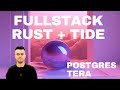 Fullstack rust project using tide and postgres rust postgresql programming tutorial coding