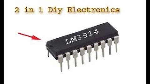 2 in 1 awesome diy electronics projects using LM 3914