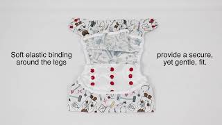 Smart Bottoms' Too Smart Diaper Cover Features