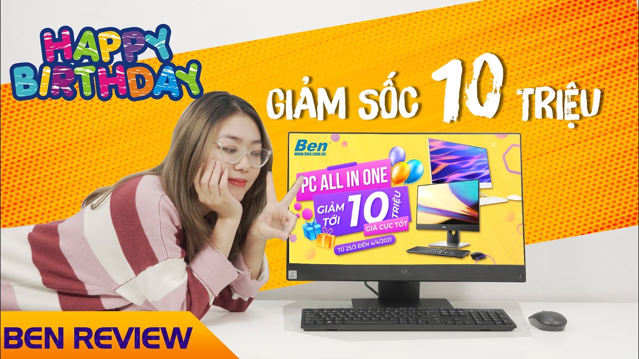 all in one pc ยี่ห้อไหนดี  2022 New  ALL IN ONE Giá Rẻ Nay Lại Càng Rẻ | DELL OPTIPLEX 7480 | Chương Trình Giảm Giá Sinh Nhật BenComputer