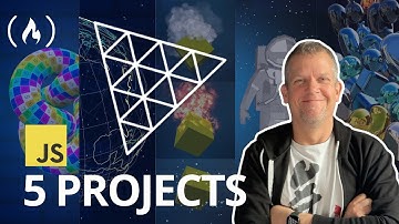 JavaScript Tutorial with Three.js – 5 Projects for Beginners
