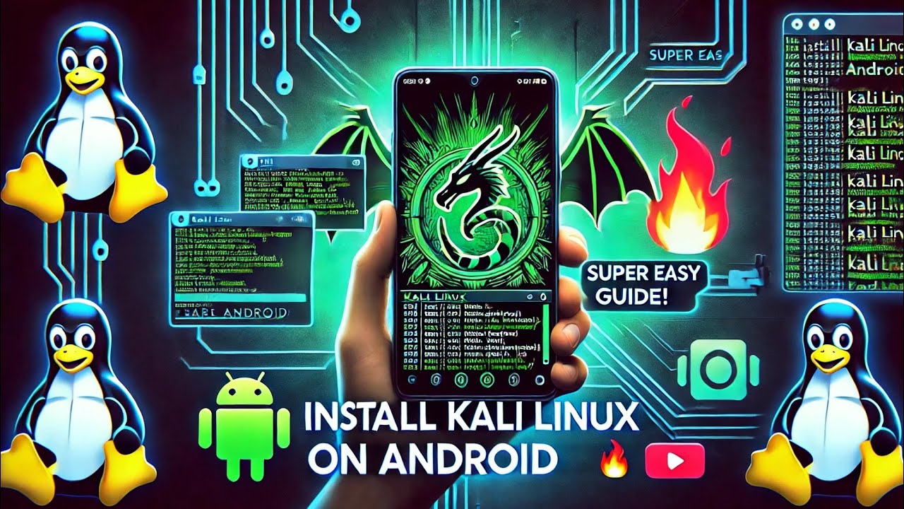 Install Kali Linux on Android (No Root!) | 100% Working | All Server ...
