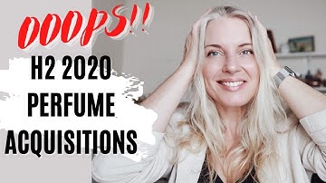 New Perfumes July -December 2020 | TheTopNote #perfumedlife #perfumecollection
