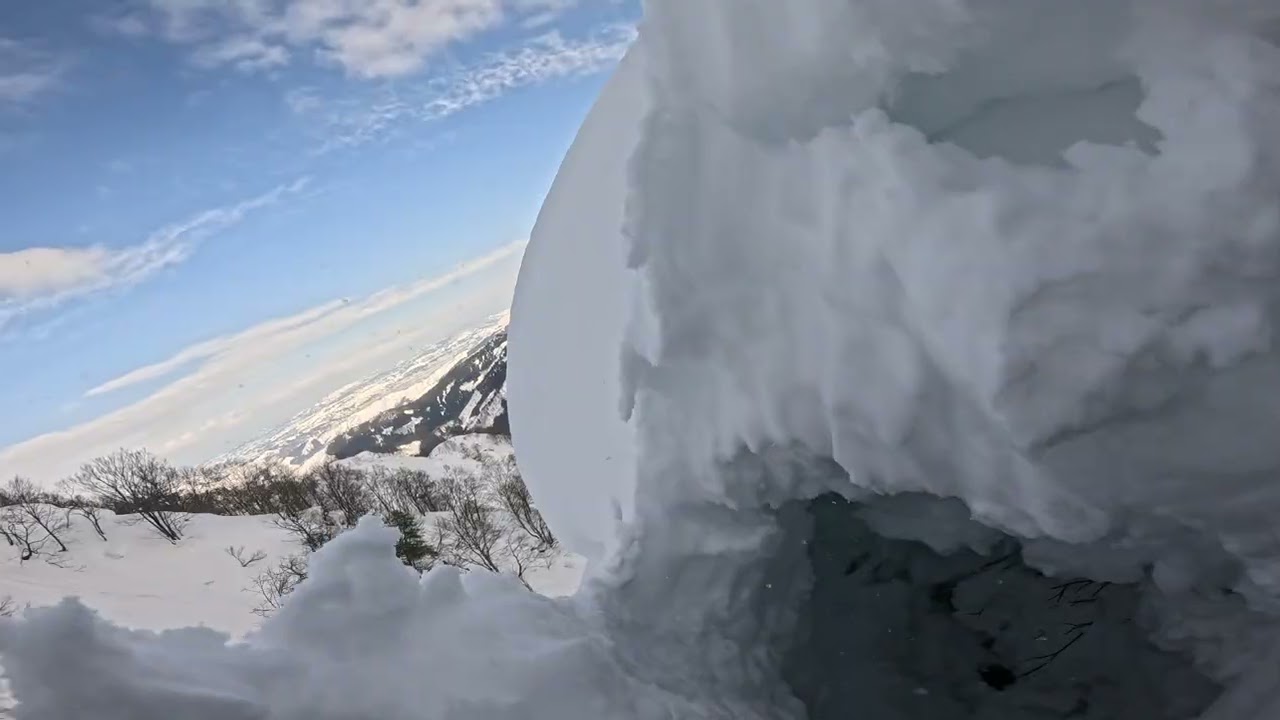 【日記】バックカントリーで穴に落ちる 2026.2.5